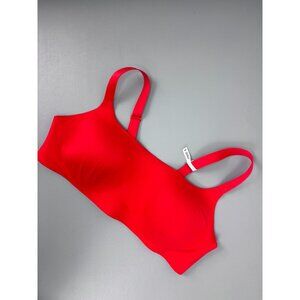 Aerie Smoothez women's XL red wireless lightly lined comfort seamless bra NWT